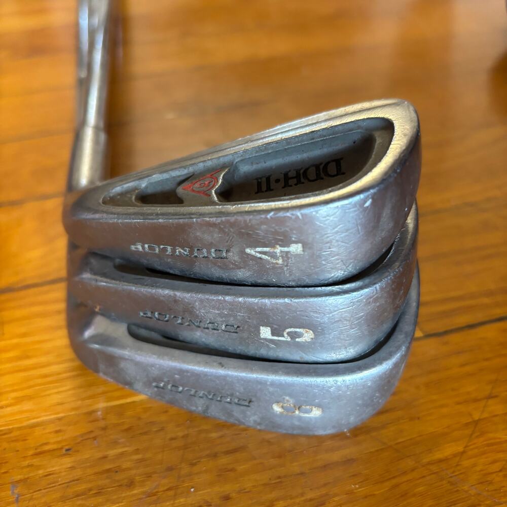 Dunlop DDH-II Irons 4,5,6 Right Handed Golf Clubs